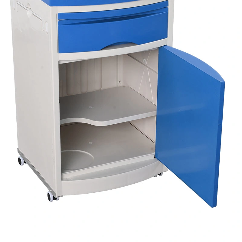 ABS Bedside Cabinet Locker Table for Hospital and Clinic