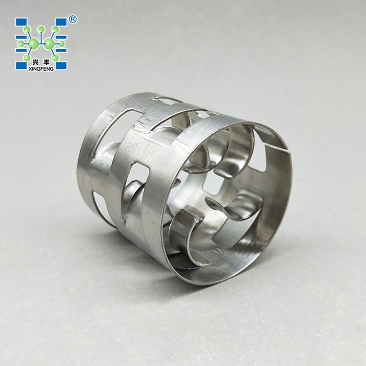 Oil Refining Stainless Steel Gas Liquid Separation Metal Pall Ring