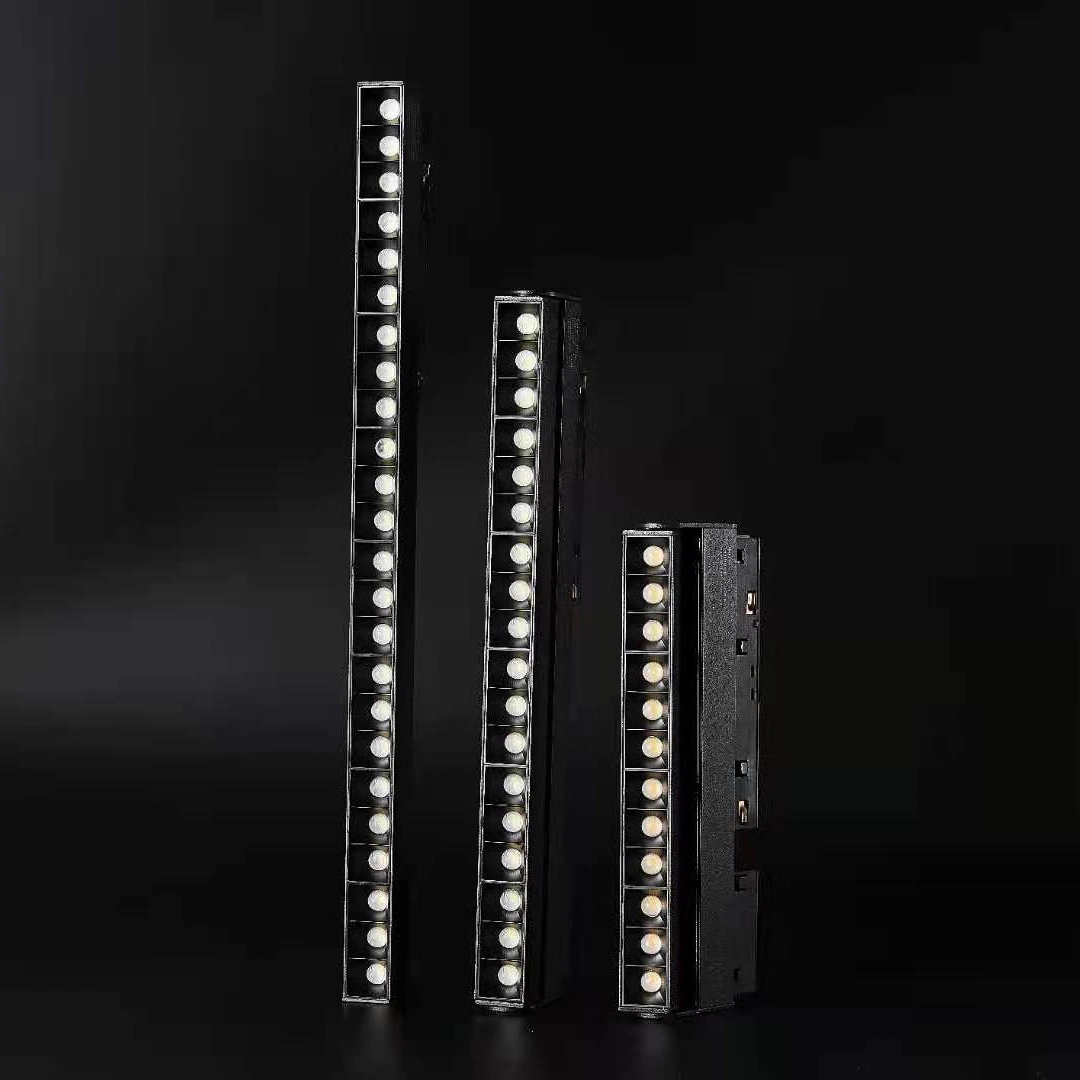 Luz de pista magnética LED DC48V de baixa tensão, regulável Nova tendência para versão SLIM