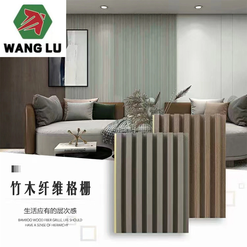 Interior Ecowood PVC Composite Cladding Tiles Soundproof WPC Wall Panel