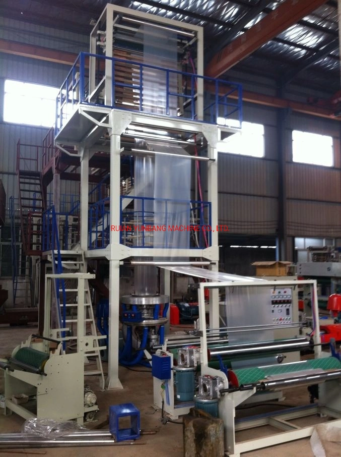 HDPE Polyethylene PE ABA Plastic Film Extruder Extrusion Blowing