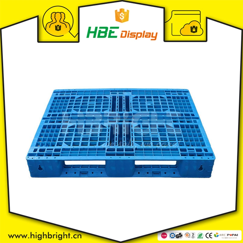 Heavy Duty Recycling Euro Double Sides Plastic Transportation Pallets for Storage