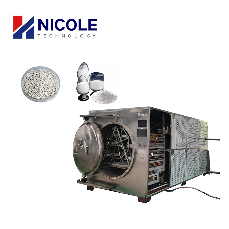Horno de secado al vacío industrial para microondas, secador rápido de baja temperatura