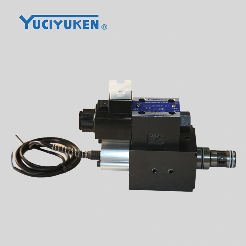 Вставной клапан Yuci Yuken Hydraulic Safety Logic Big Flow SFV С системой контроля положения