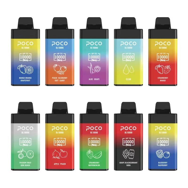 Wholesale/Supplier Poco New Smoking Factory Direct Price 10000 Puffs 20ml of E-Liquid Disposable/Chargeable Vape