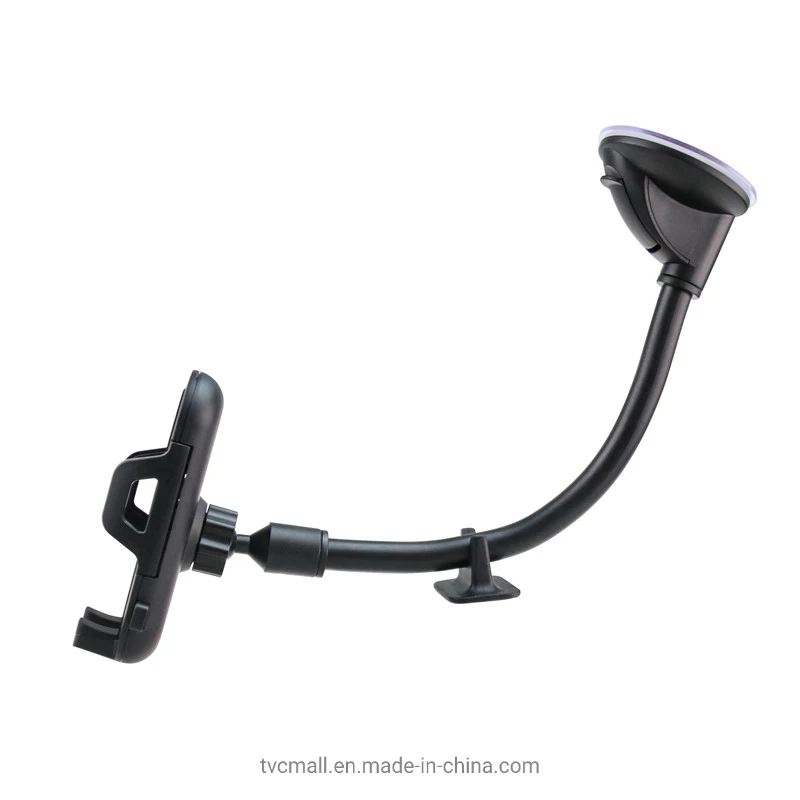 360 Degrees Rotation Car Windshield Phone Holder Long Arm Sucker GPS Smartphone Support Bracket for iPhone Samsung