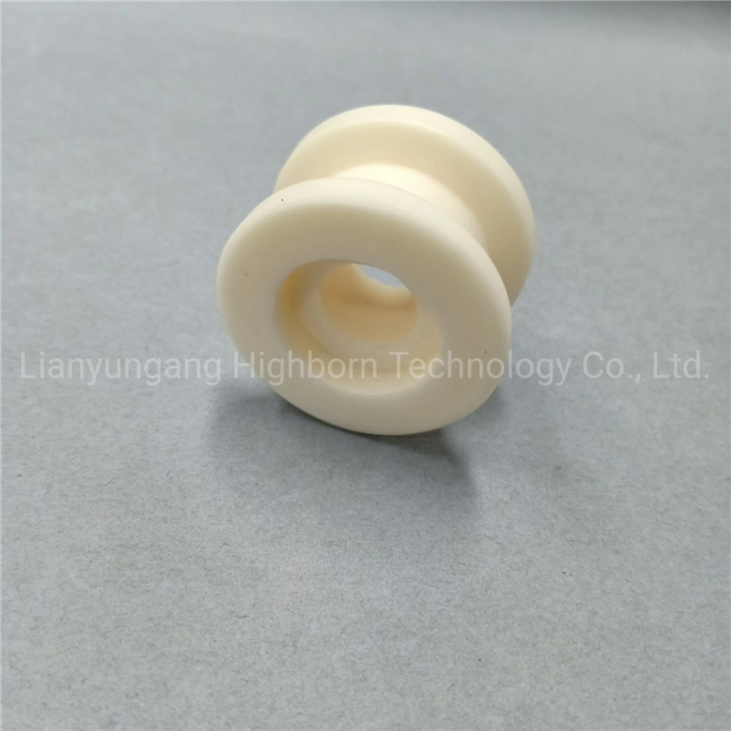 Textile Equipment Wear Resistance High Purity 99% Al2O3 Alumina Ceramic Wire Guide Roller