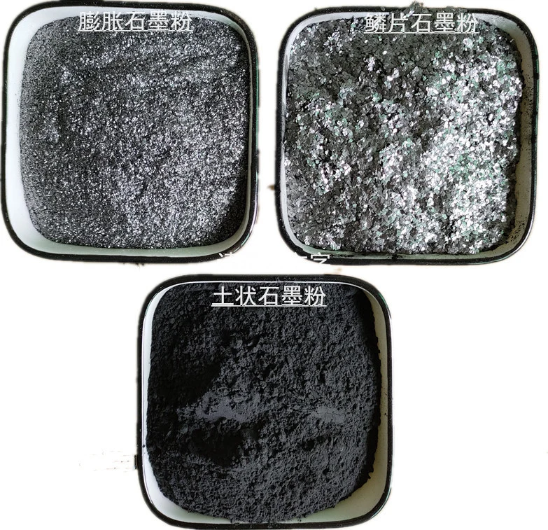 High Carbon Naturel Expandable Graphite Powder High Purity Natural Flake Graphite for Fire Retardant Additive