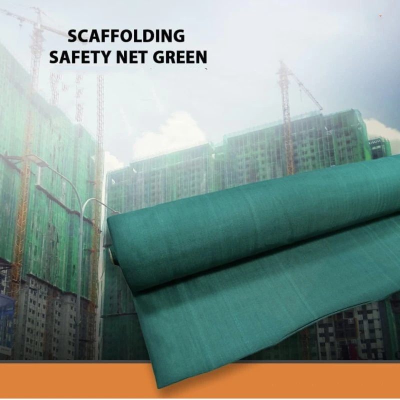 Knitted HDPE Netting for Construction Safety Nets & Scaffold Debris Netting