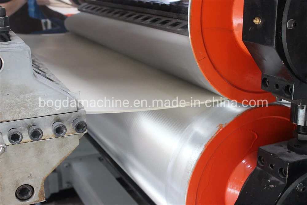 High Glossing UV Coating 3-8mm Thickness PVC Marble Sheet Production Line PVC Marble Wall Panel Extrusion Line