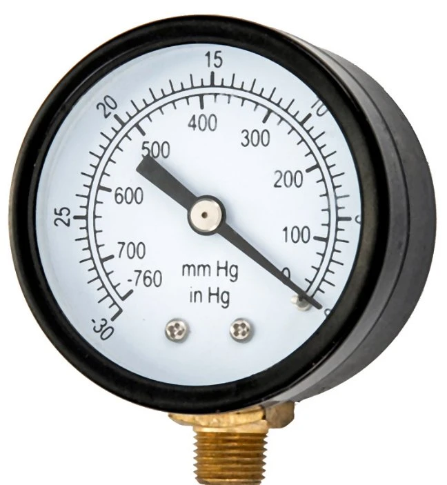 40-60mm Metal Shell Pressure Gauge for Air Compressor Pressure Measurement