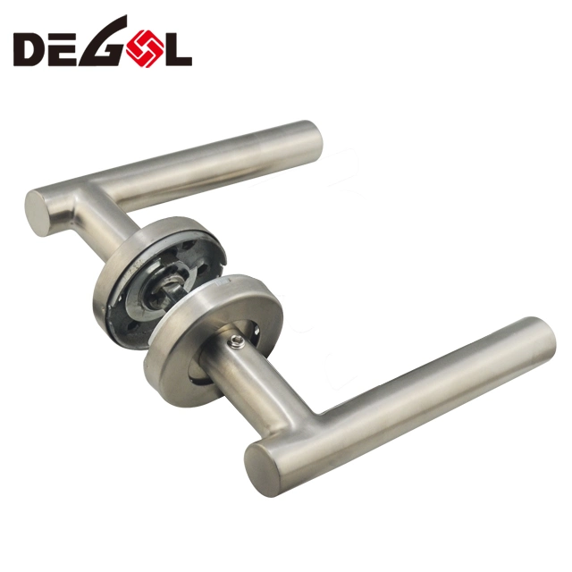 Round Shape Sliding Knob Door Handle for Furniture Shower SUS 304 Stainless Steel Door Lock