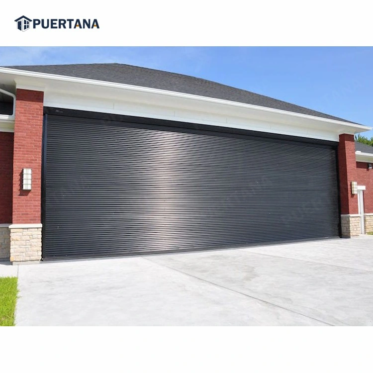 Customized Automatic Colour Steel Rolling up Shutter Garage Door