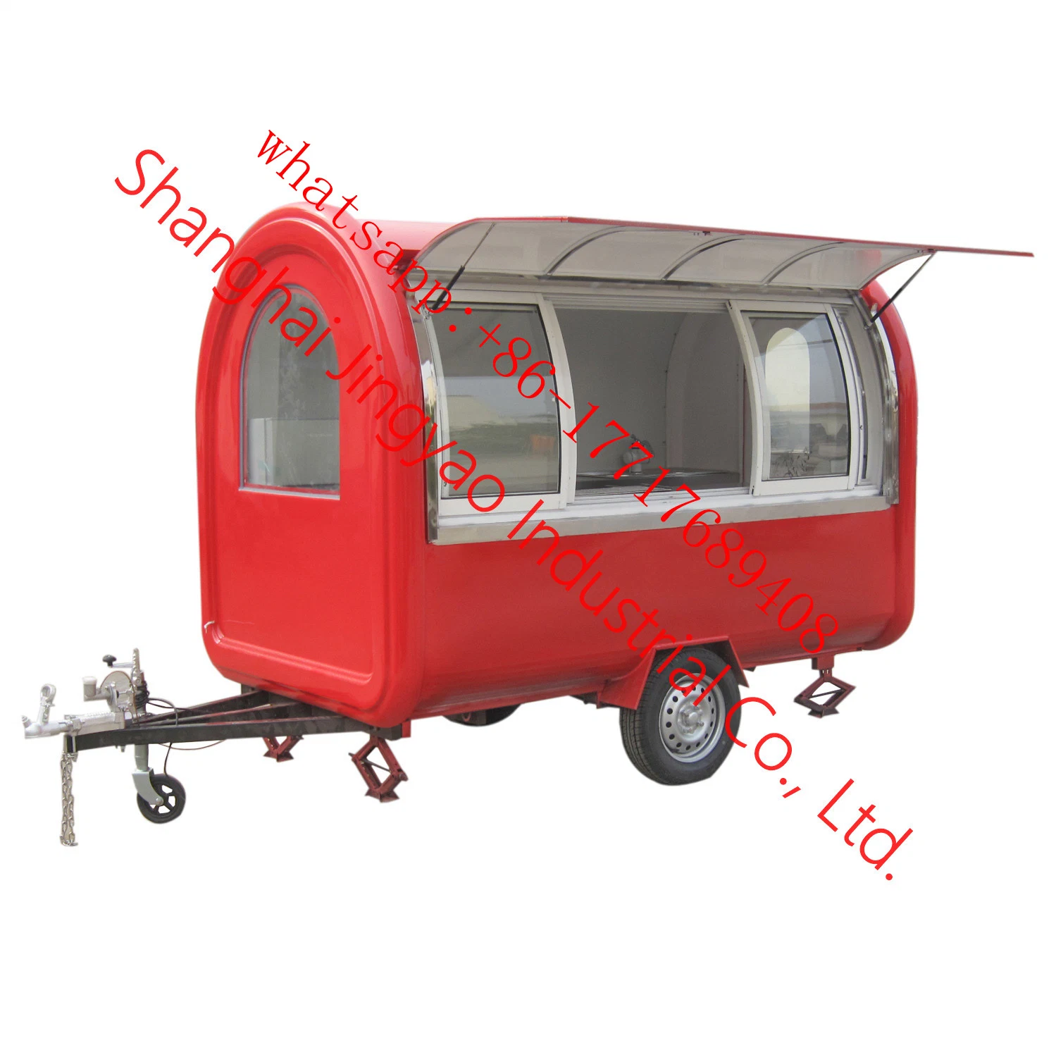 Drink Service Cart Street Mobile Food Truck Ice Cream Cart Trailer Popcorn Trailer Drinks Food Cart Hot Dog Food Kiosk