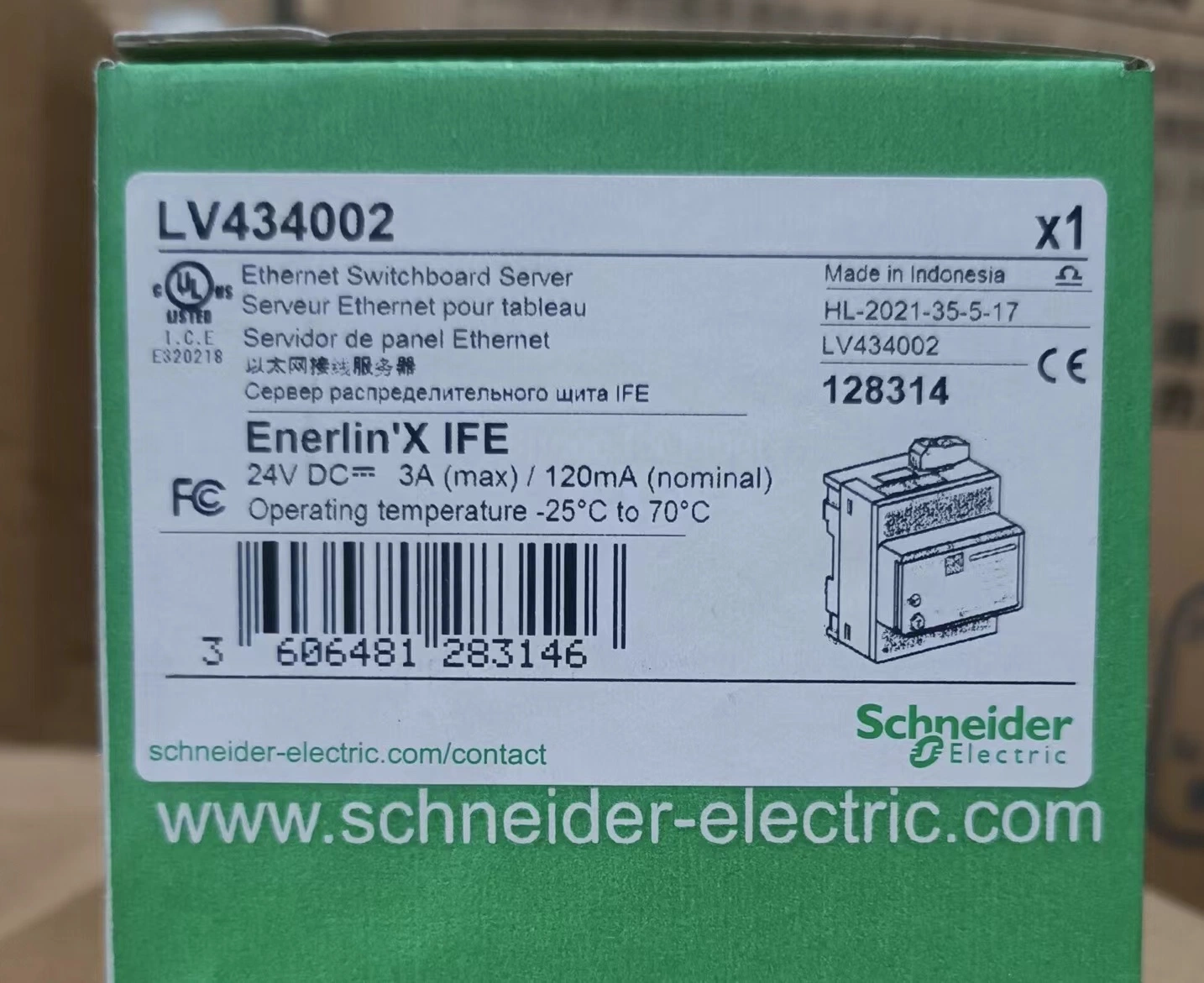 New Original S-Chneider Ethernet Communication Module LV434002 LV434000