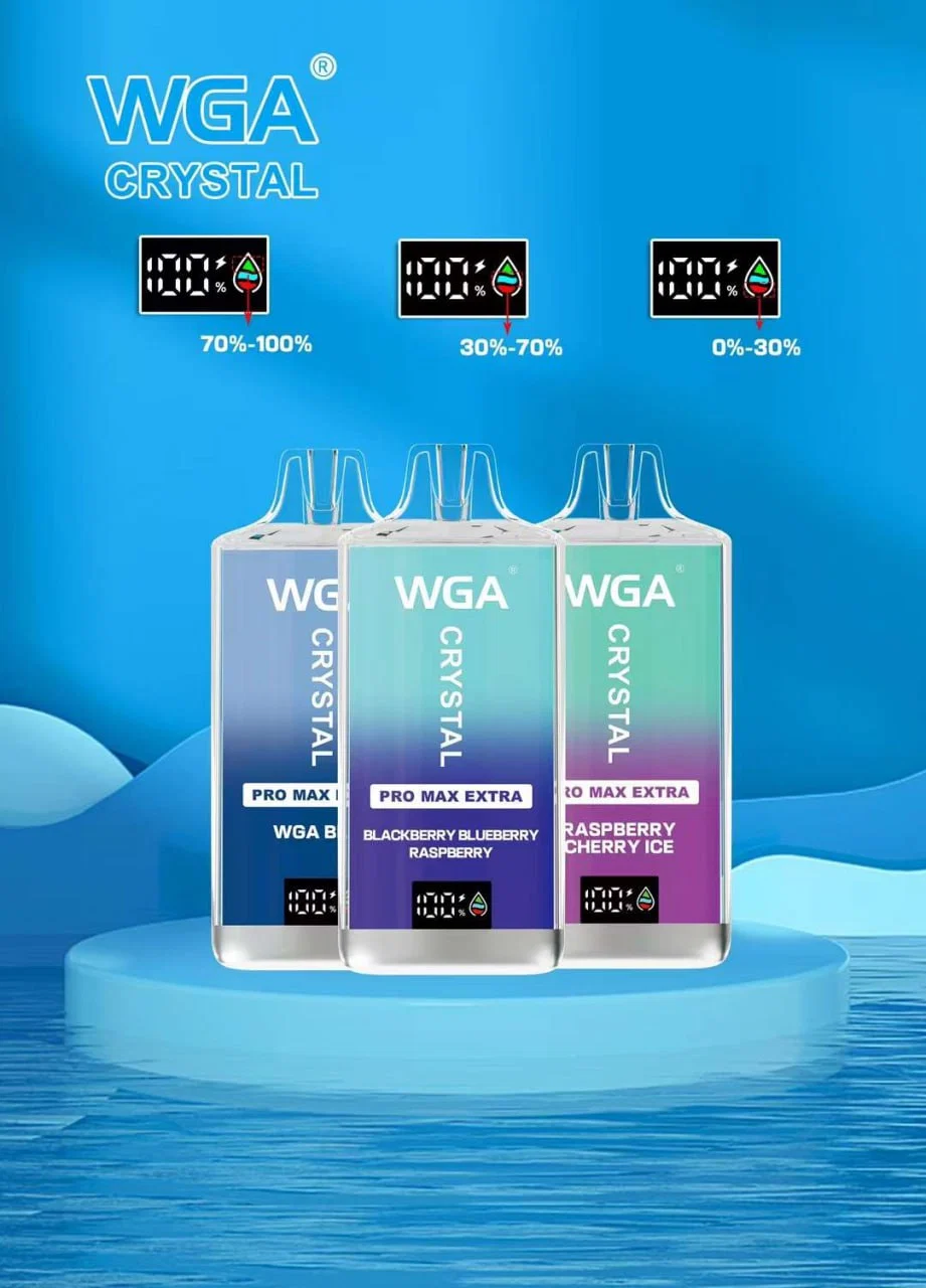 Surtido de zabodina que viene E jugo líquido Master Pod Desechables Tug Cartucho de embarcación Ultra Atomizer WGA Crystal 15000 Puff VAPE