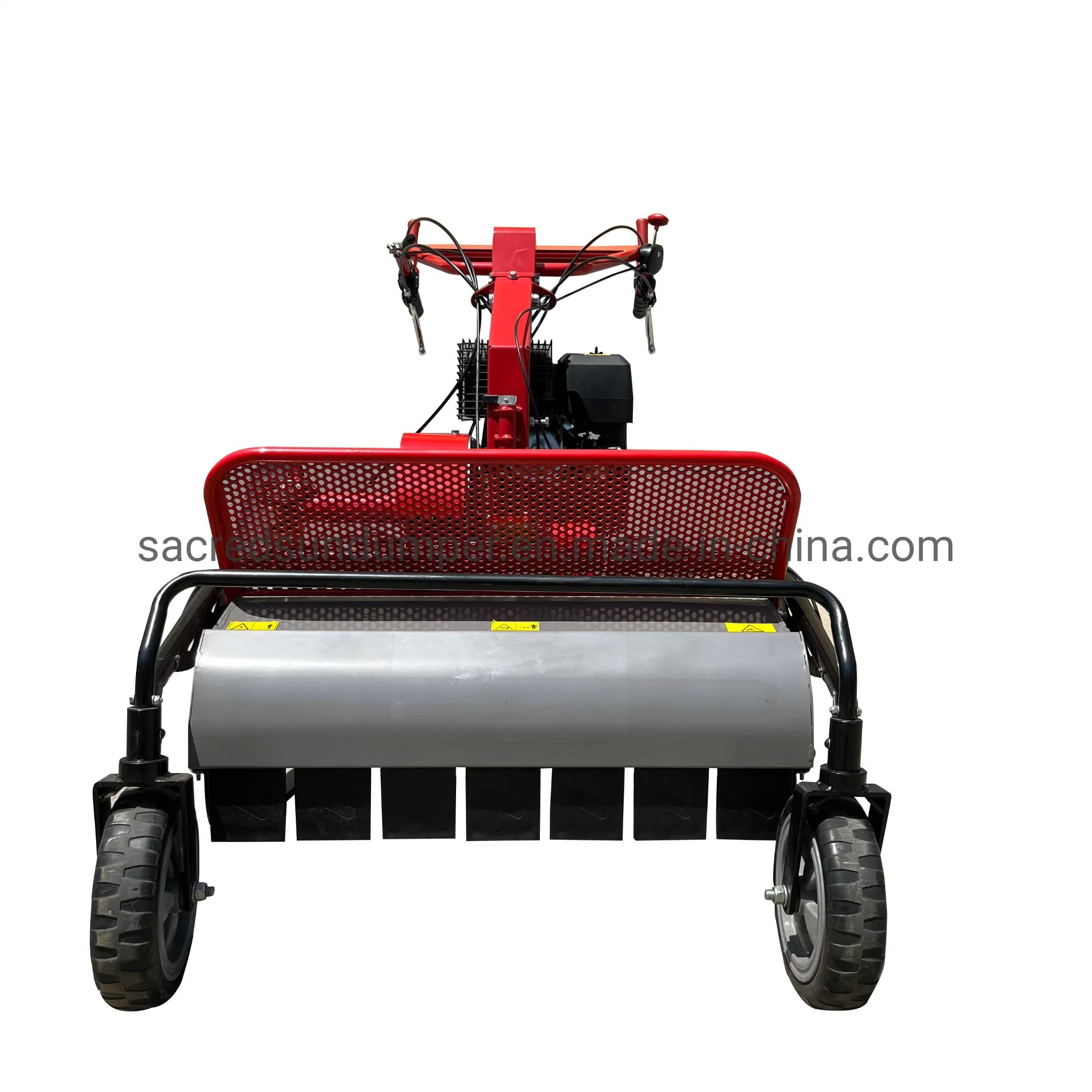 Easy Use Four Wheels Trolley Self-Propelled Brush Cutter Lawn Mower