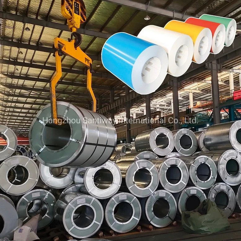 China Manufacturer PPGI Prepainted Galvanized Steel Coils