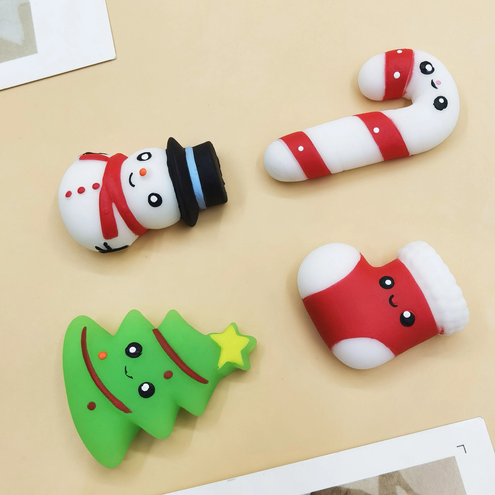 Wholesale/Supplier Christmas Halloween Squishies Slow Rising Rubber Mochi Squeeze Silicone Anti Stress Squishy Toys