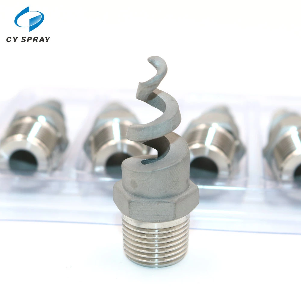 1/4 110 &deg; Stainless Steel Full Cone Spiral Jet Nozzles