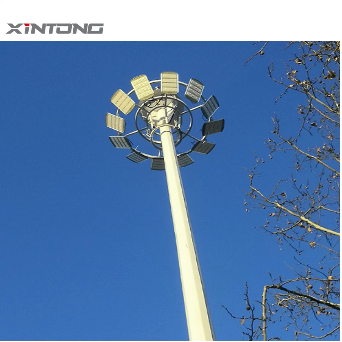 Xintong Portable Warning Road High Mast Poles LED