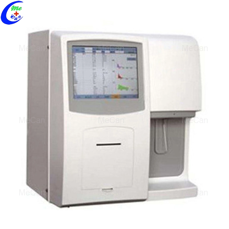 Lab Equipment 3 Part Auto Blood Cell Counter Hematology Analyzer