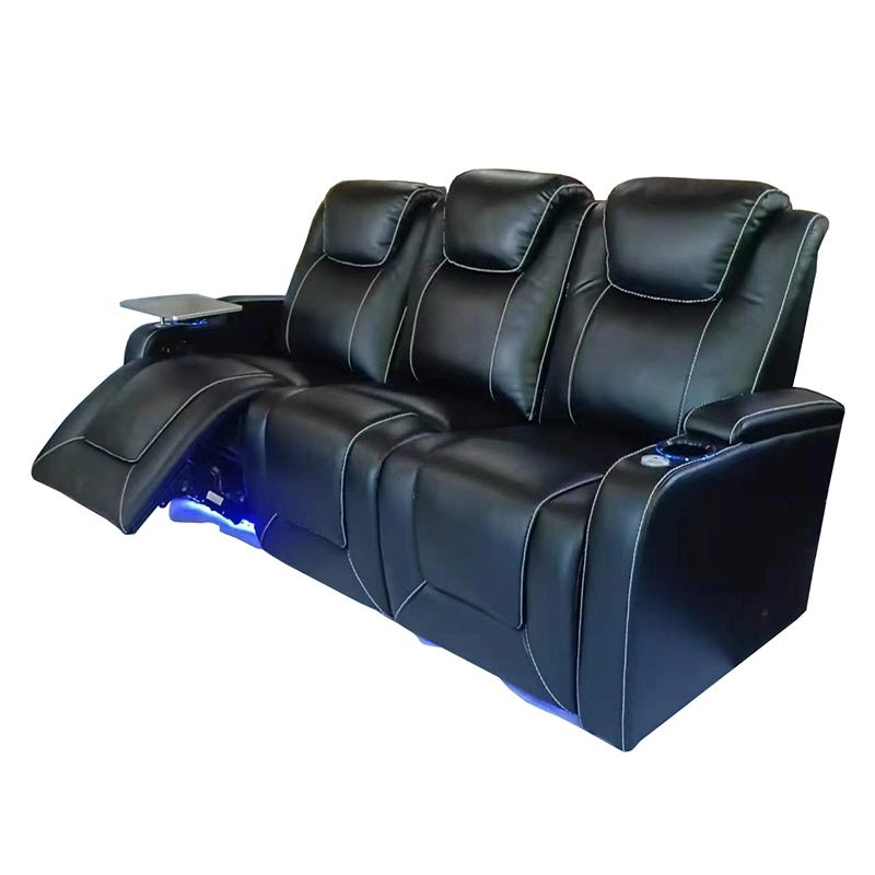 Luxury Home Theater Sofa with Multimedia Function Recliner for Living Room