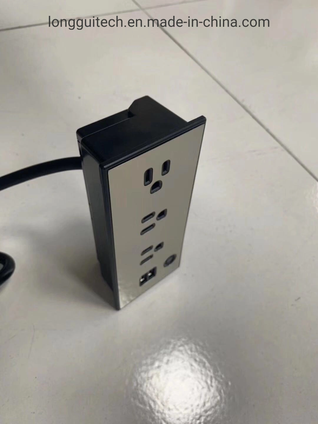 USB Charging Stainless Steel Socket