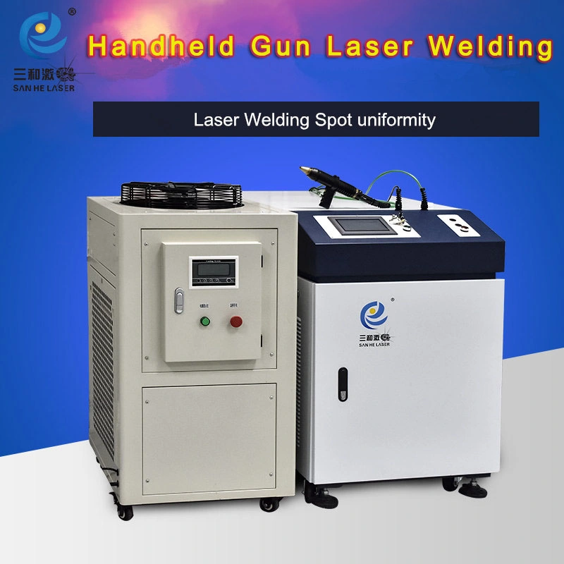 China Hand-Held Portable Fiber Optic Laser Welding Machine with Fiber Cable Transmitted Gun 500W