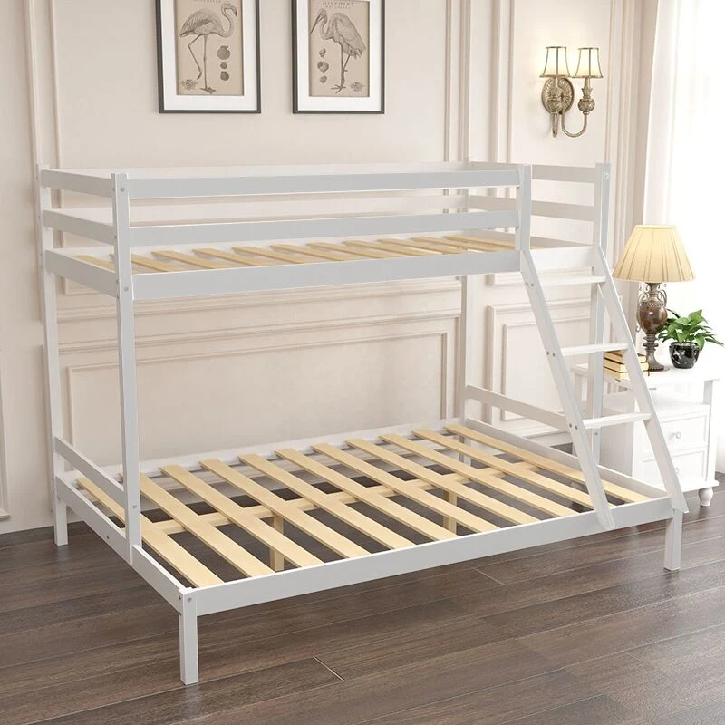 Wooden High Quality Large Size Bed Home Dormitory Furniture Children Kids Bunk Bed