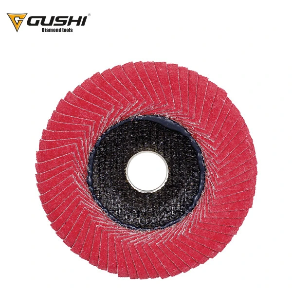 Wholesale/Supplier Custom 4-7" Abrasive Flap Disc for Grinding Wood, Metal, Stainless Steel