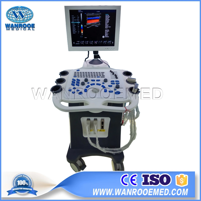 Usc80 Hospital 128 Element Diagnostic Digital Portable 4D Color Doppler Fetal Ultrasound Machine