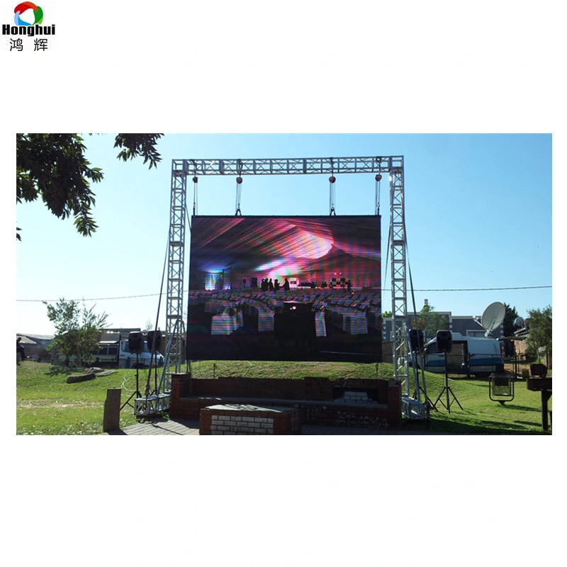 P8 Full Color Outdoor Square Advertisement Rental LED Display Panel