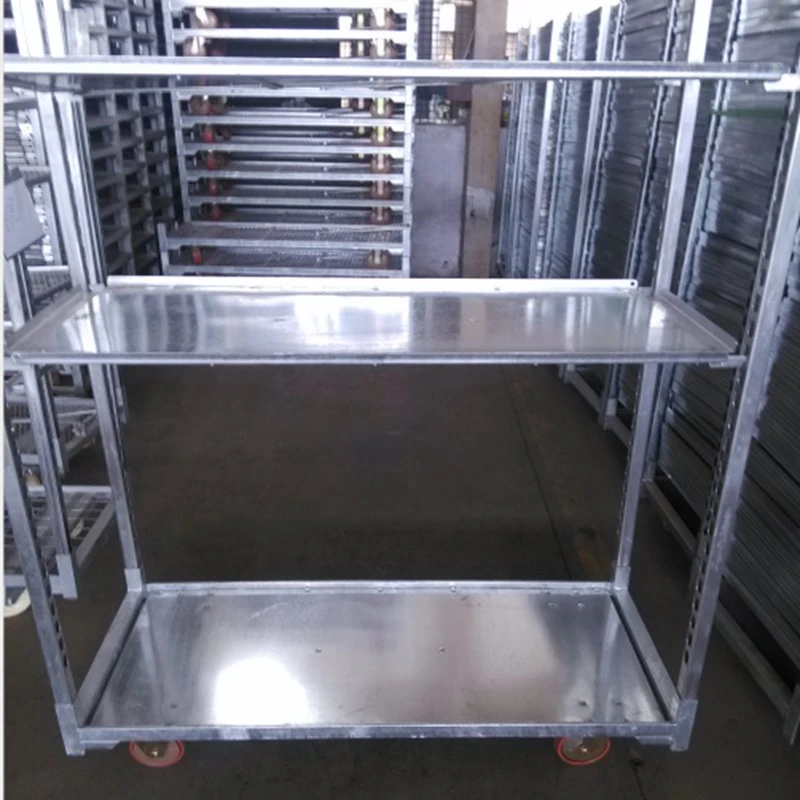 Garden Tools Steel Flower Trolley Cart for Wholesale/Supplier