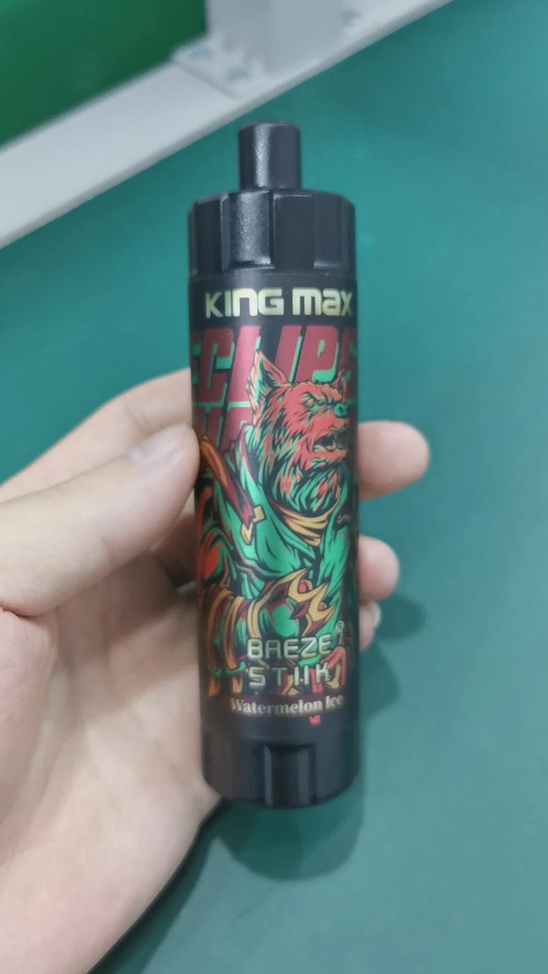 Original Breze Stiik King Max 10000 Puffs 20ml Pods Ecigs 850mAh batería recargable 10K VAPE lápiz Vaper Vapers desechables