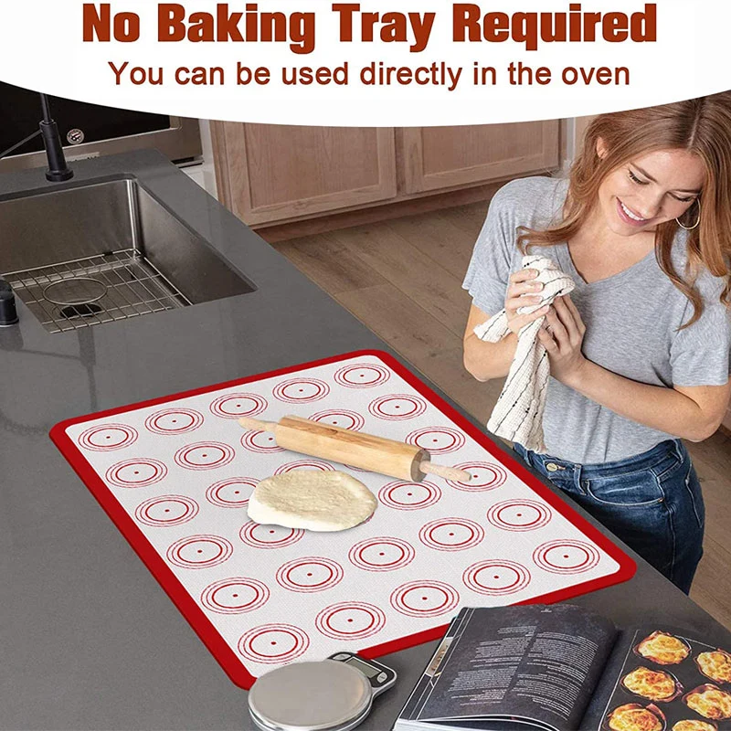 Free Sample Kitchen Envy Silicone Macaron Baking Mat Set