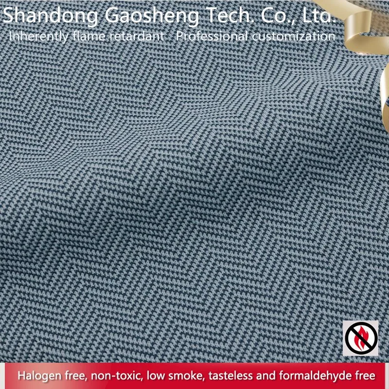 Polyester Fire Retardant Fabric for Garment Apparel Furniture Car Interior