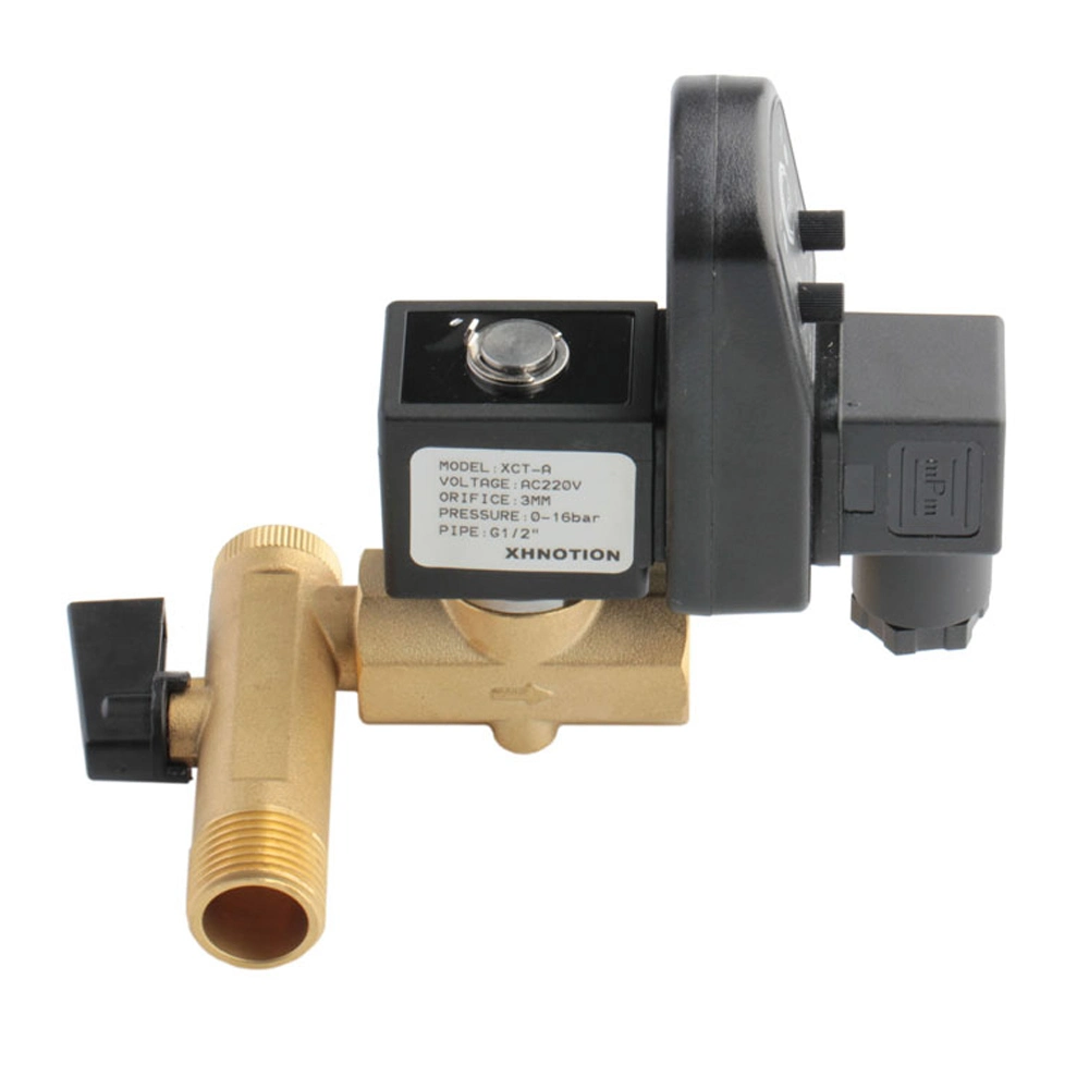 Xct-a Series 220VAC 230VAC Timer Controlled Condensate Drain Valve