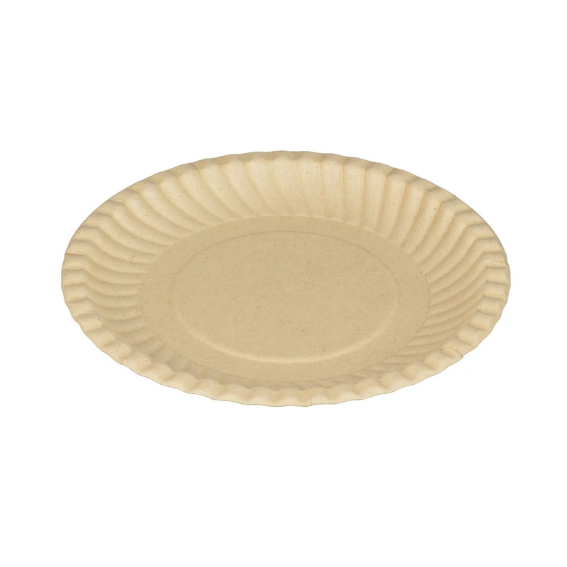 Econewleaf 9 Inch Bio Degradable Disposable Plates for Wedding Party