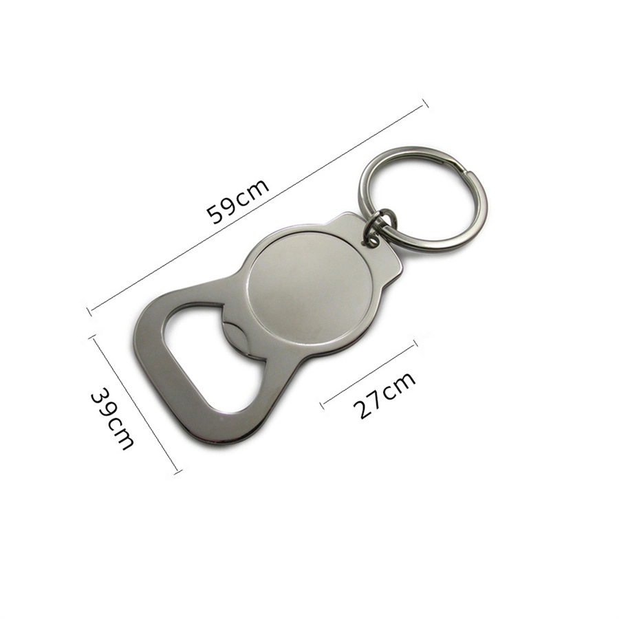 Factory Wholesale/Supplier Custom Logo Key Chain Gift Charm Anime Cute Couple Car Accessories Bottle Opener Metal Keychain