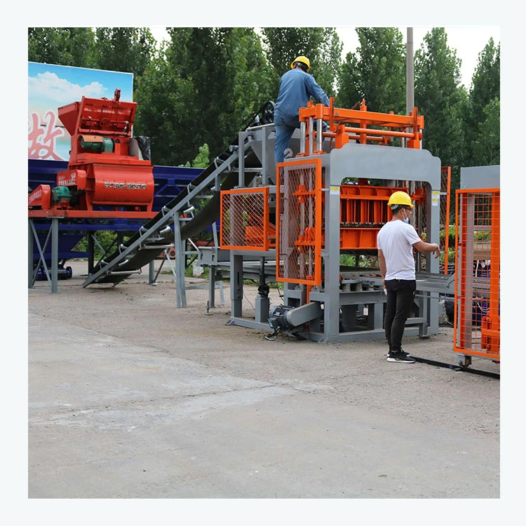 Qt5-15 Full Automatic Concrete Brick Making Machine\ Automatic Brick Machine\Block Machine