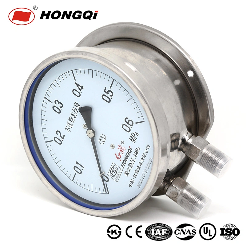 Cyw-150b Series All Stainless Steel Differential Pressure Meter in The Technics Process of Chemical Industry Made by Hongqi Instrument