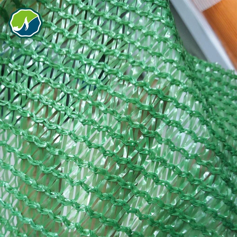 Wasserdichtes Sonnenschutznetz 100% HDPE Grün 40% Schattentuch Segel Elastische Mesh Netting China Schatten Tuch Rolle Landwirtschaft