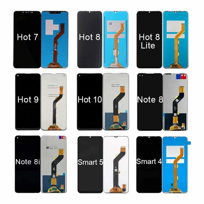 شاشة Pantallas De Cellular LCD لـ Samsung Note20ULTRA Note10 S20ULTRA S20plus Pantallas para Telefono Panatallas para Celulares Mobile Phone LCD الشاشة