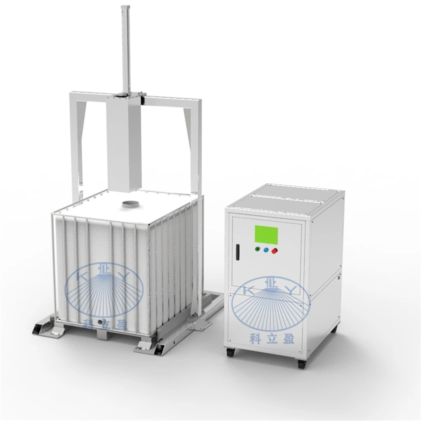 Automatic IBC Tote Washer, IBC Bin Cleaning Station, High Pressure IBC Tote Cleaner