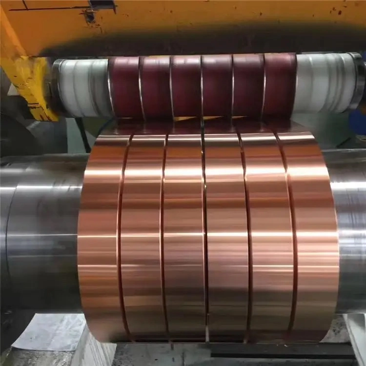 99.9% Pure Copper Tape / Strip / Coil Copper Bare Flat Copper Earthing Tape