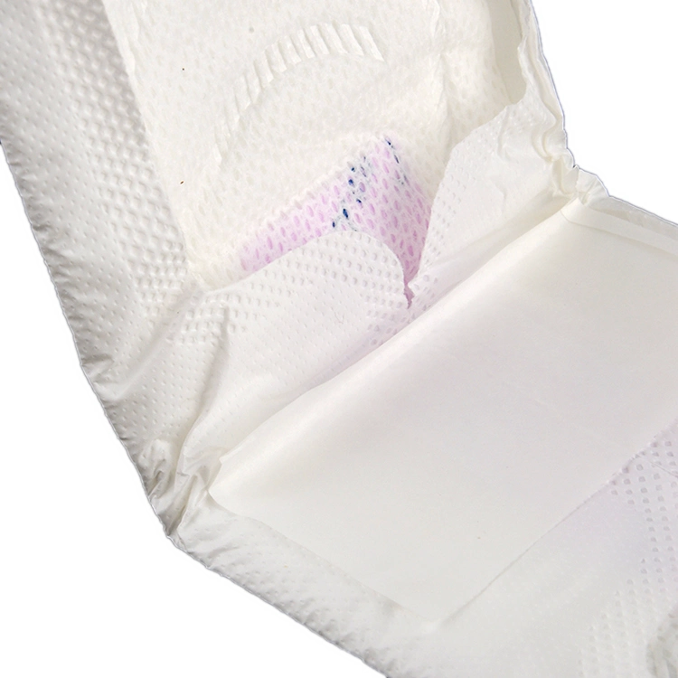 Serviette de table à usage unique pour tampon sanitaire anionique pour femme, tampon d'époque