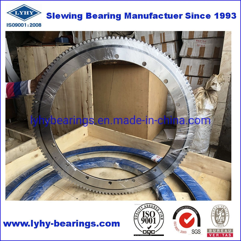 Light Type VLU200414 Slewing Bearing Without Gear Teeth