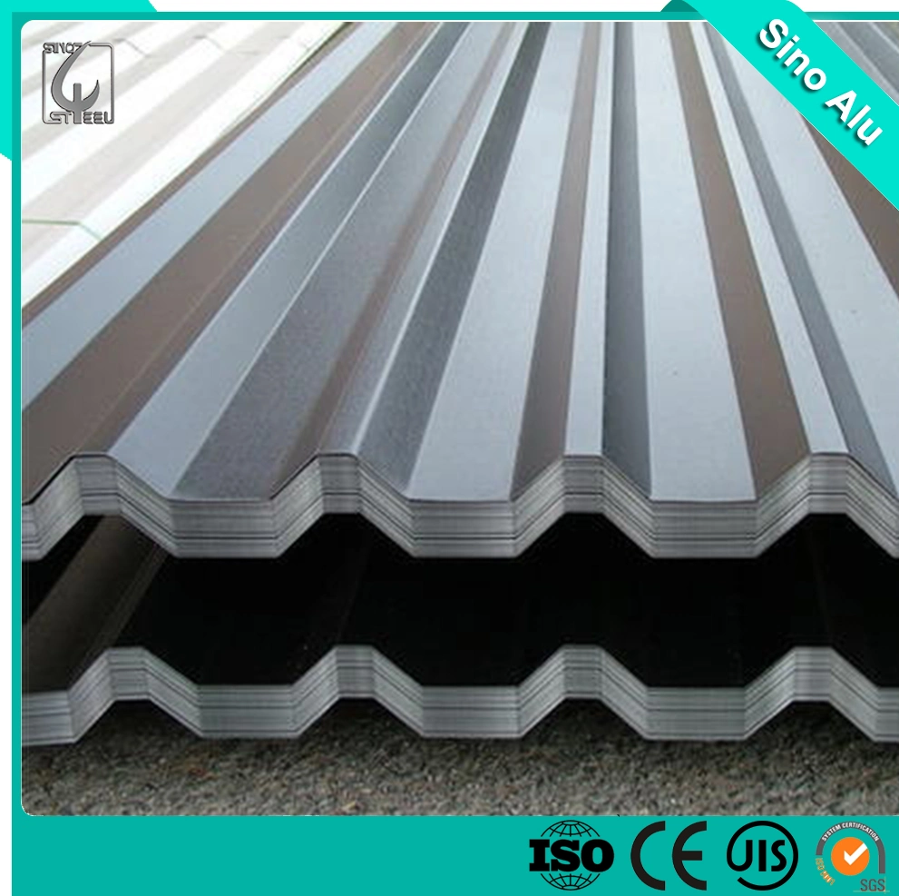 High-Quality JIS Dx51d SGCC Q235 0.13-0.9mm 3050 Corrugated Aluminium Roofing Sheets