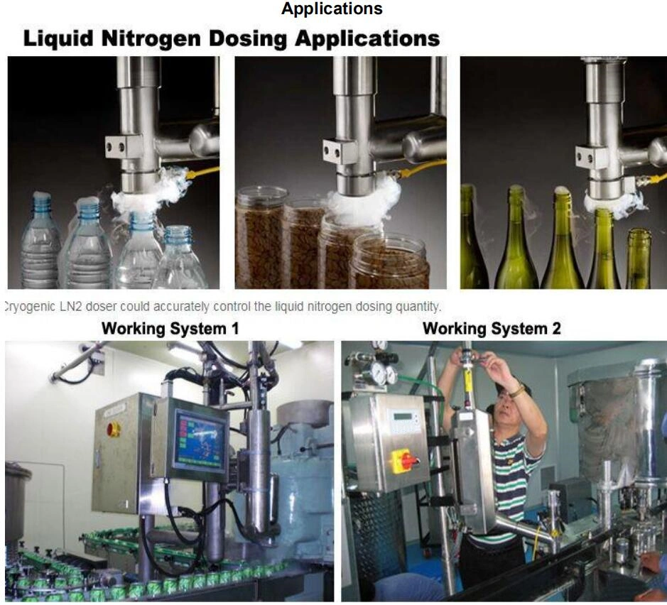 Plastic Bottle Liquid Nitrogen Injection Filling Machine for Beer